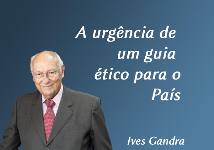 A urgência de um guia ético para o País