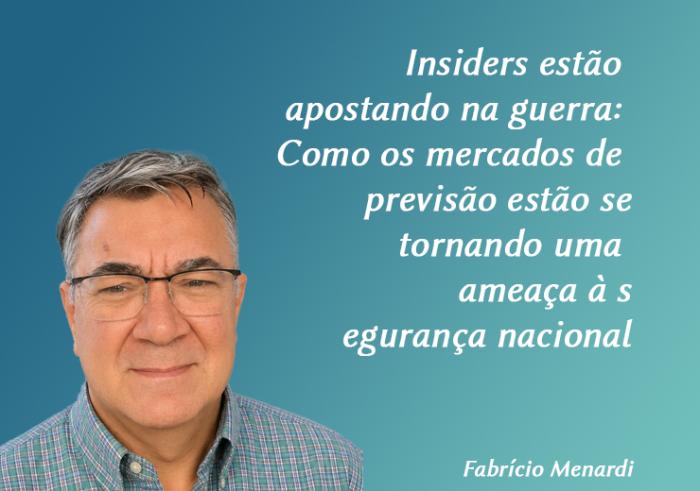 Insiders estão apostando na guerra: Como os mercados de previsão estão se tornando uma ameaça à segurança nacional
