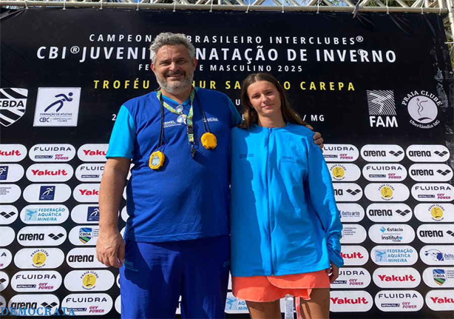 Luiza Salvadori Dal Bello brilha no Campeonato Brasileiro de Natação