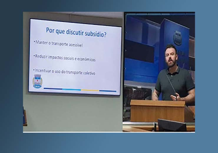 Paulo Boldrin sugere tarifa de R$ 3 para transporte público
