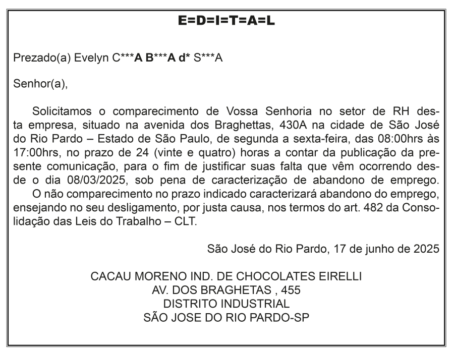 EDITAL