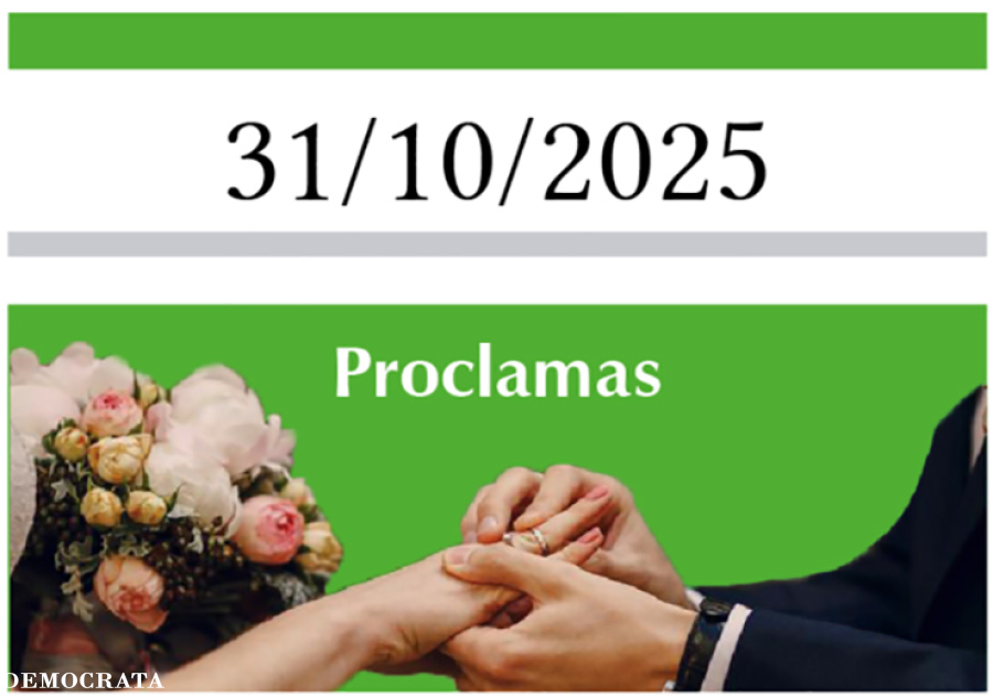 Proclamas 31/10/2025