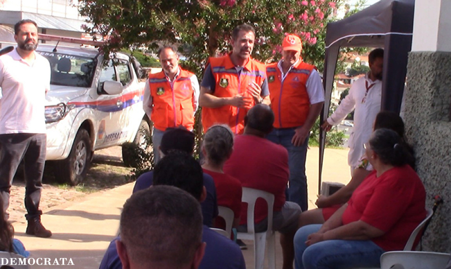 Defesa Civil realiza simulado de evacuação no João de Souza