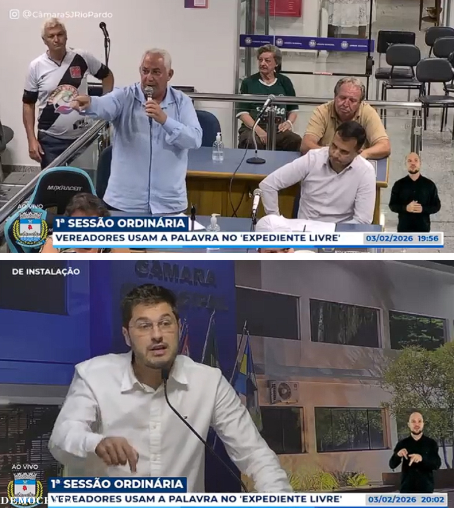 Câmara retoma trabalhos com embate público entre vereadores e acusação de incoerência