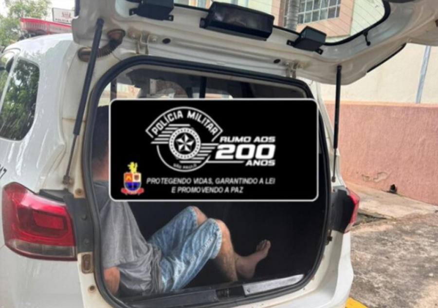 Homem é preso em Mococa após agredir ex-companheira e descumprir medida protetiva
