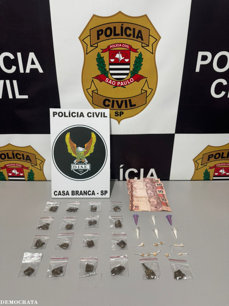 Jovem é preso por tráfico de drogas nos “predinhos” do Cassucci em São José do Rio Pardo