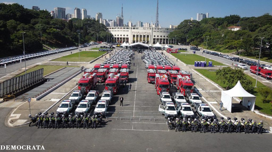 Governo de SP investe R$ 161,5 milhões em viaturas, armas e equipamentos para policiais e bombeiros