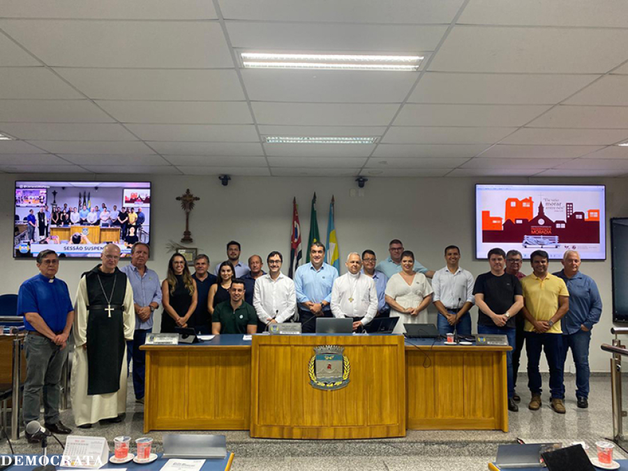 Campanha da Fraternidade 2026 destaca moradia em sessão da Câmara de São José do Rio Pardo