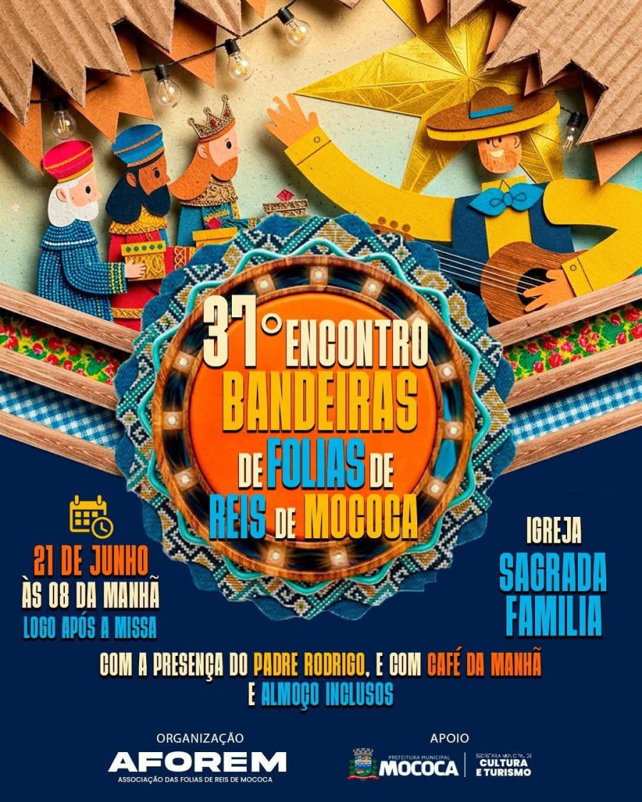 37º Encontro: Bandeiras de Folia de Reis de Mococa