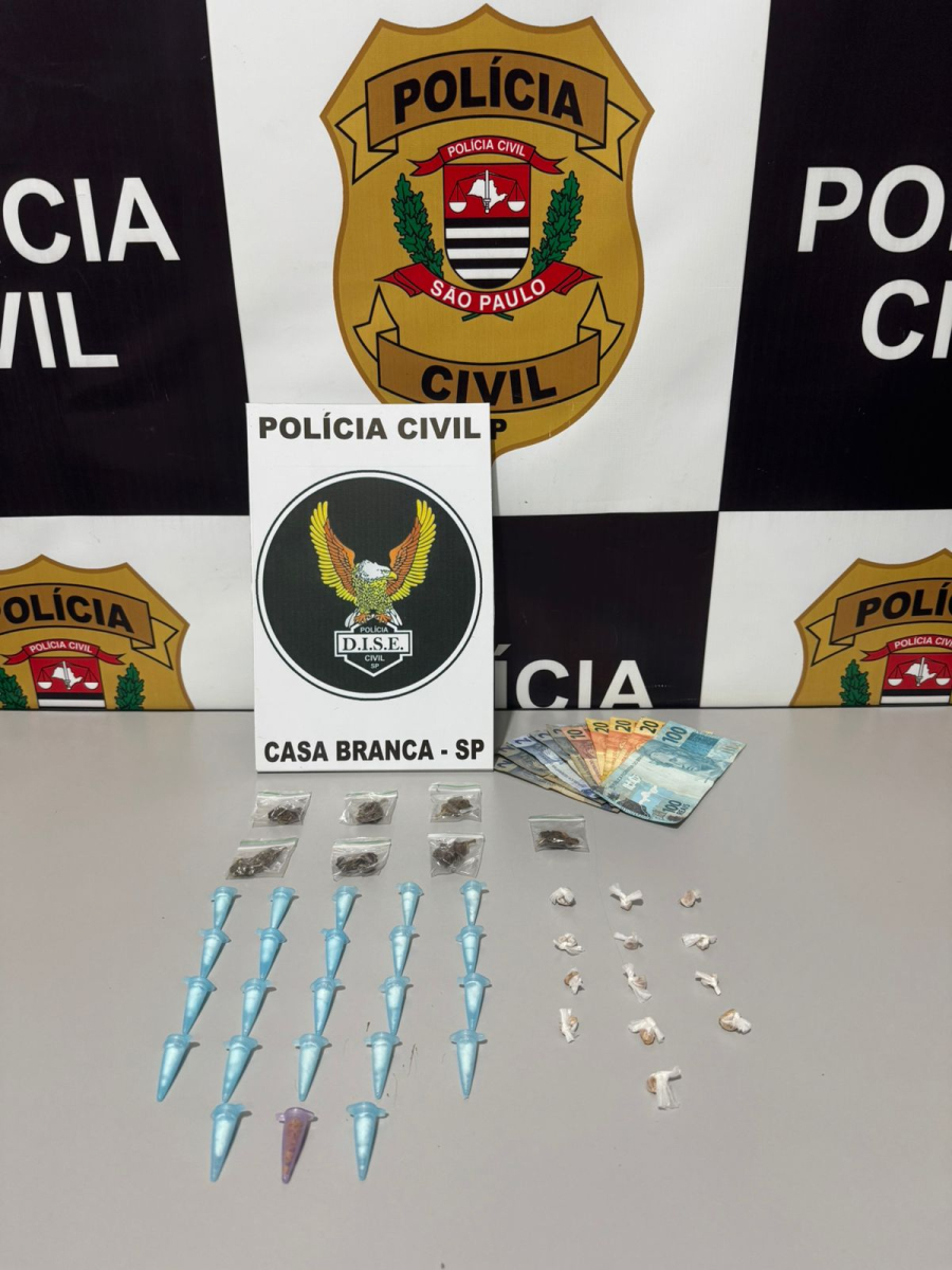 DISE flagra dois suspeitos por tráfico de drogas no Vale do Redentor, em São José do Rio Pardo