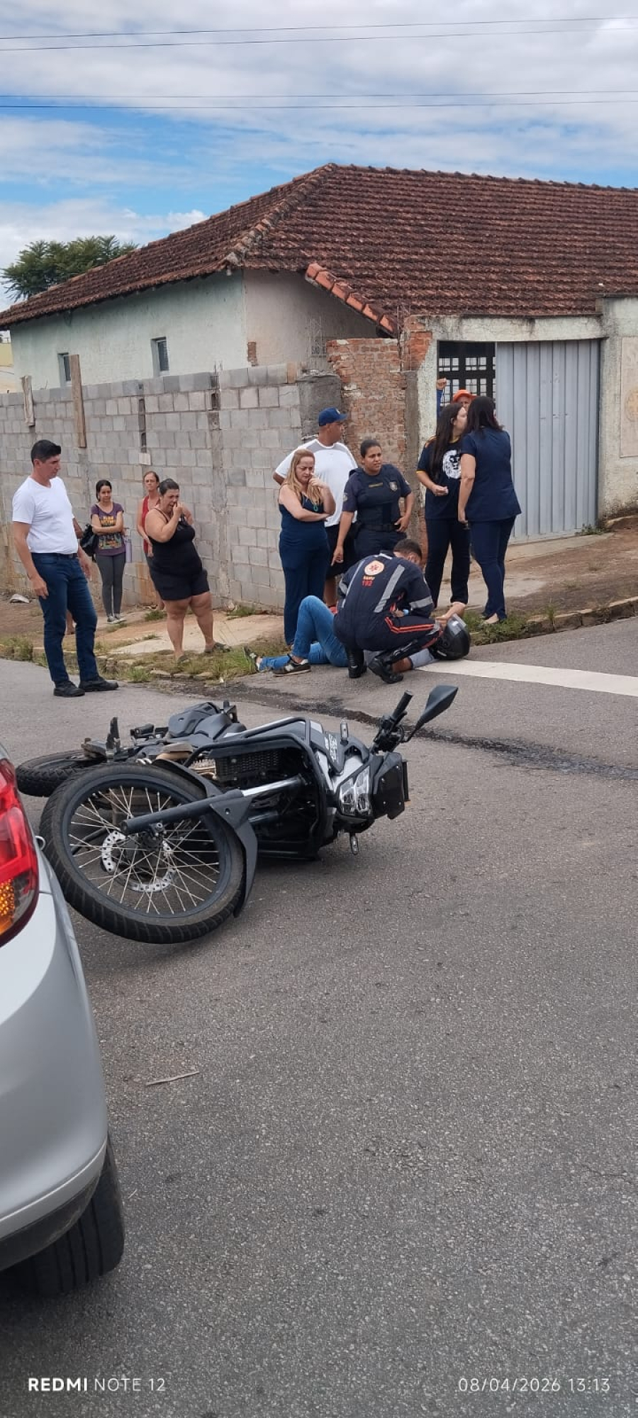 Ex-candidato a vereador Guilherme Burger causa acidente de trânsito e é socorrido pela GCM e pelo SAMU