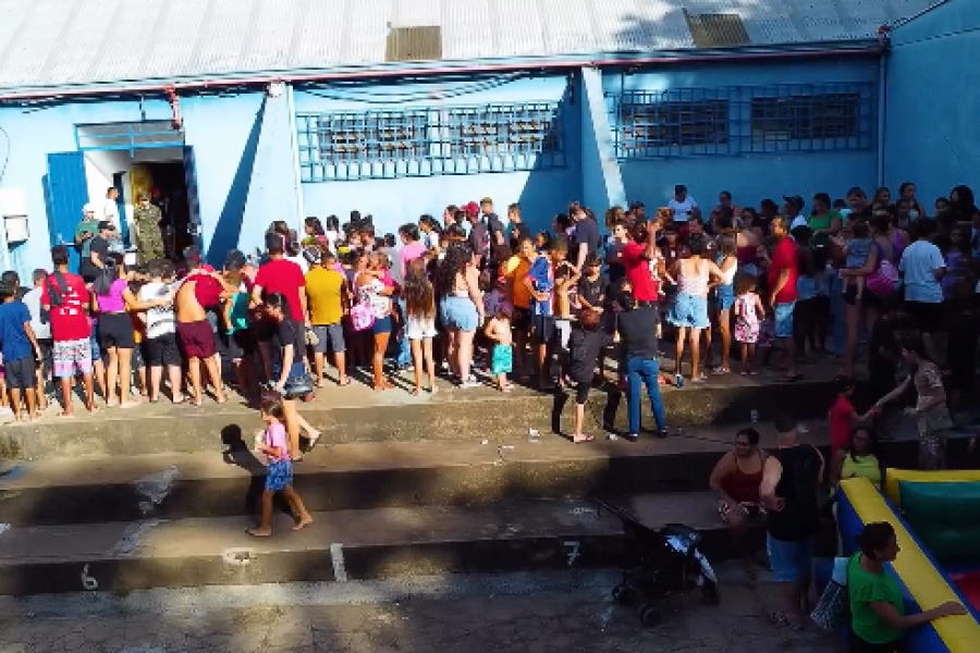 Homem sofre queimaduras durante evento “Páscoa Feliz” em São José do Rio Pardo