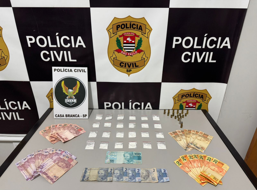 Comerciante é preso por tráfico de drogas em Santa Cruz das Palmeiras durante operação da DISE