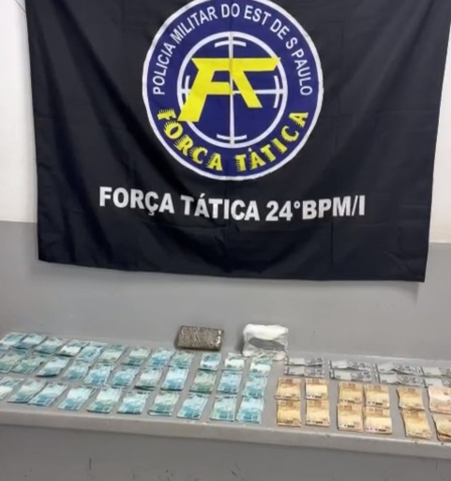 Polícia Militar prende dois homens e apreende adolescente por tráfico de drogas em São João da Boa Vista