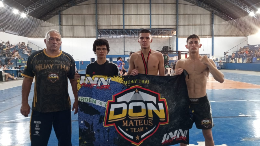 Rio-pardenses conquistam dois títulos e um vice na Copa Fabiano Ferreira de Muay Thai em Arceburgo