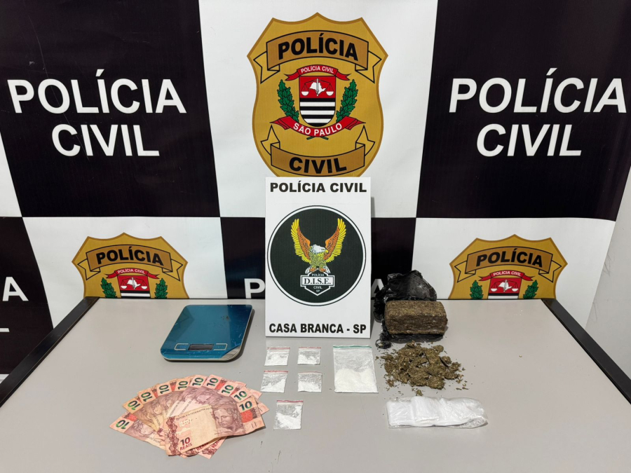 DISE prende suspeito por tráfico, resistência e corrupção ativa em Casa Branca