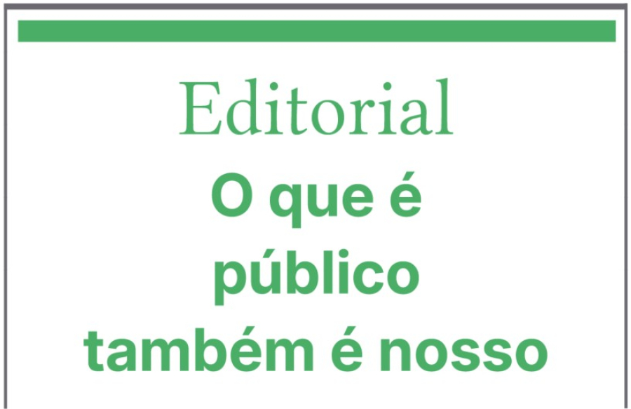 O que é público também é nosso