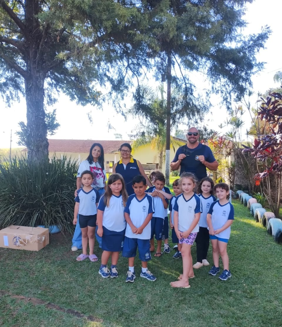 Prefeitura leva orientações sobre  segurança viária às escolas municipais
