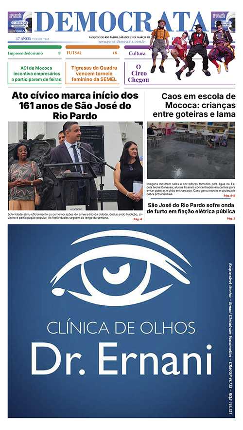 Jornal DEMOCRATA edição 1915 de 21 de março de 2026