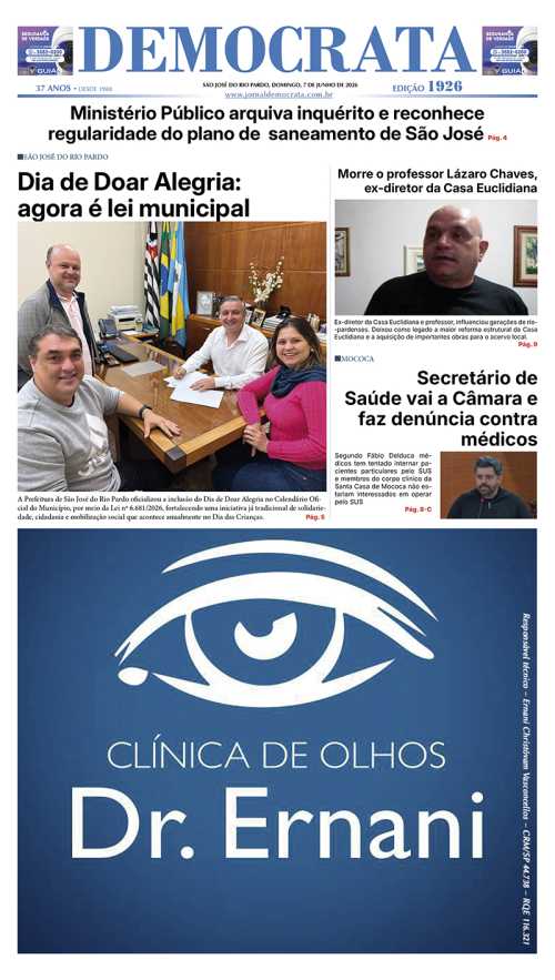 Jornal DEMOCRATA edição 1926